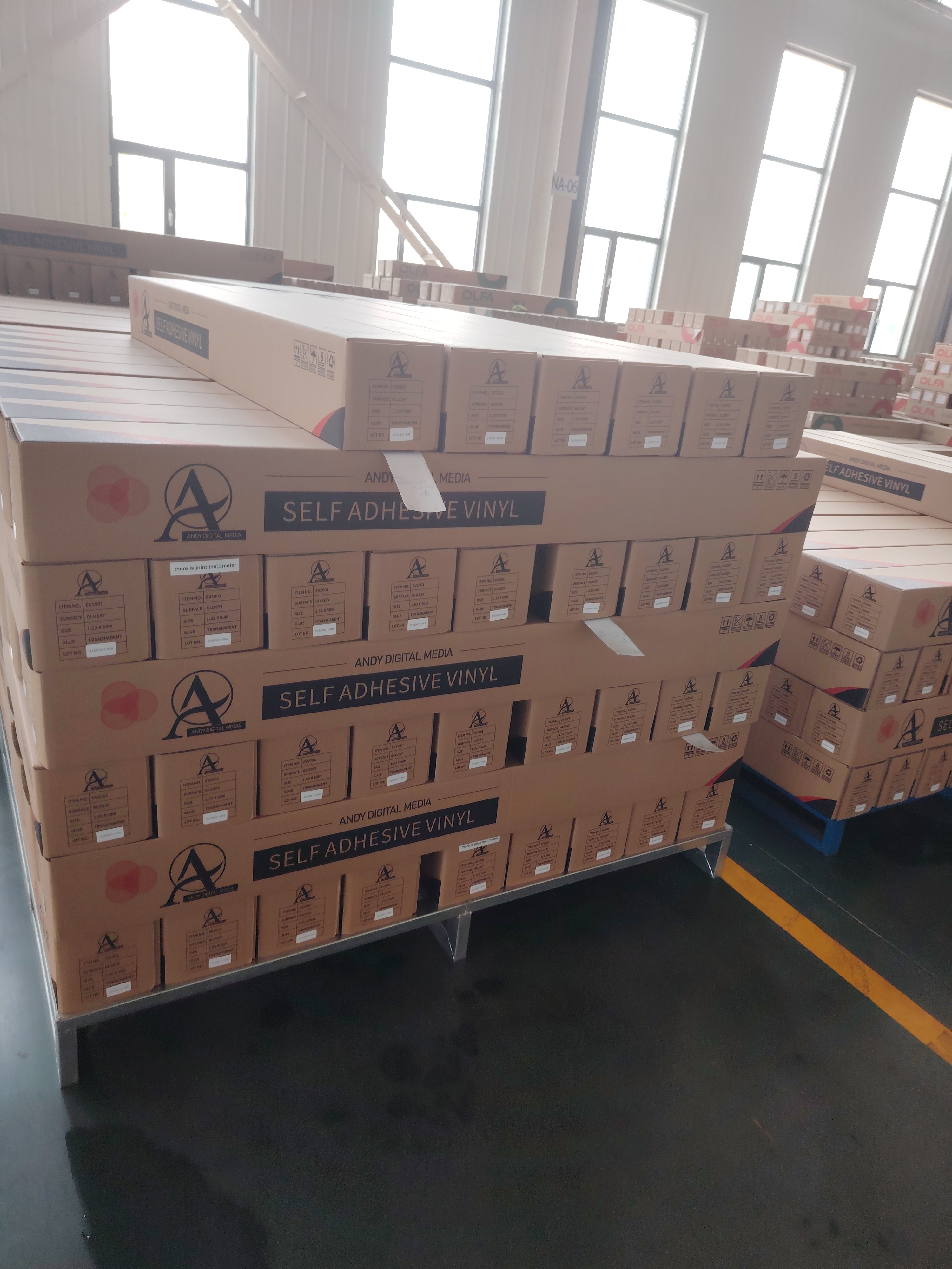 Andy Digital Media Vinyl Pallets